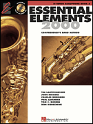 Essential Elements Interactive, Book 2 Tenor Sax band method book cover